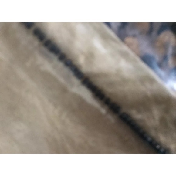 NW LEOPARD PRINT FAUX SILK CHRISTMAS STOCKINGS